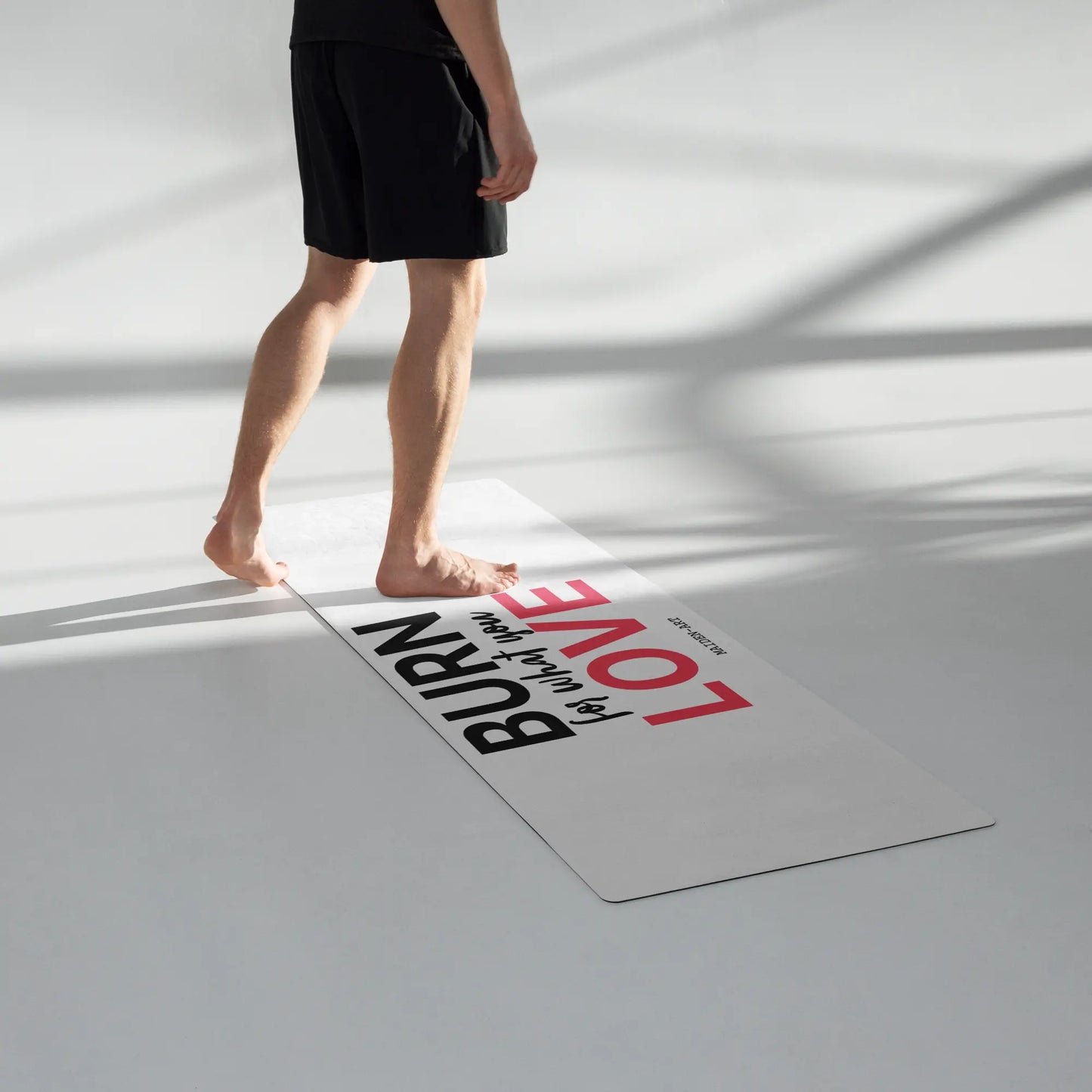 Burn for What You Love Yoga / Mindfulness Mat - Yoga Mat